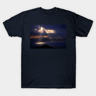 Natural spotlights at the Messenian Gulf T-Shirt